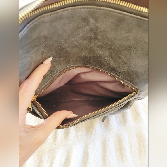 New Faux Leather Backpack - Picture 4 of 9